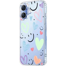 3gen Case Iphone 17 Kılıf Desenli Lüx Şeffaf Silikon Kılıf Newsmıle