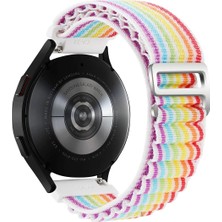 Dukkanıum Newface Watch 20MM KR410 Kumaş Kordon - Gökkuşağı