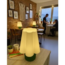 Piccomino Modern Çiçek Formlu Dekoratif Abajur- Soft Aydınlatma