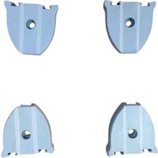 Mücevher Yapı Cam Balkon Gold Sistem Gri Ara Kapak Takım