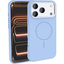 Zore iPhone 17 Pro Max Kılıf M-Safe Şarj Özellikli Metal Kamera Çerçeveli Edi Silikon Kapak