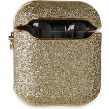 Dukkanıum Newface Airpods 2 (2.nesil) Spell Simli Kılıf - Gold