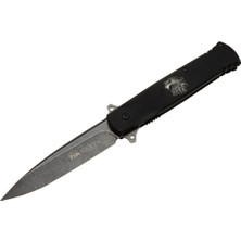 Haps Bugs Cravus Sibirya Kartallı Çakı Siyah S-2197-D 21,5 cm