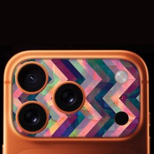 Senada iPhone 17 Pro Tam Kaplayan Kamera Çerçeve Koruyucu Desenli Baskılı - Folca