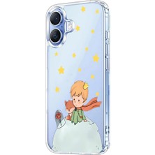 3gen Case Iphone 17 Kılıf Desenli Lüx Şeffaf Silikon Kılıf Prınce1