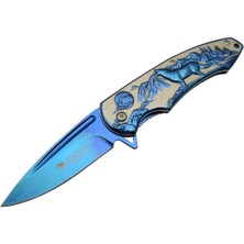 Haps Bugs Cravus Sibirya Kurt Çakı Blue S-2065L 20 cm