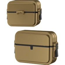 Dukkanıum Newface Airpods 3 (3.nesil) 404 Kilitli Kılıf - Gold