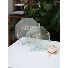 Nadisse Altıgen Akrilik Tepsi