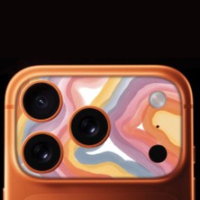 Senada iPhone 17 Pro Tam Kaplayan Kamera Çerçeve Koruyucu Desenli Baskılı - Flurr