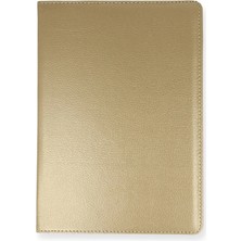 Dukkanıum Newface Samsung Galaxy T290 Tab A 8 Kılıf 360 Tablet Deri Kılıf - Gold