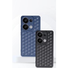 Dukkanıum Newface Realme C65 Kılıf Petek Silikon Kapak - Lacivert