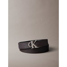 Calvin Klein Erkek Ck Buckle Tumbled 35MM Kemer