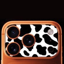 Senada iPhone 17 Pro Max Tam Kaplayan Kamera Çerçeve Koruyucu Desenli Baskılı - Dalmaçyalı