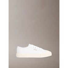 Calvin Klein Kadın Vulc Laceup Canvas Sneaker