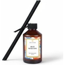 Sum Studio Red Sequoia - Kırmızı Sekoya Çubuklu Oda Kokusu Refill 220 ml - Yedek Dolum Esansı