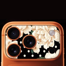 Senada iPhone 17 Pro Max Tam Kaplayan Kamera Çerçeve Koruyucu Desenli Baskılı - Best Garden
