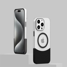 Dukkanıum Joko Iphone 16 Carbon Puzzle Magsafe Kapak - Beyaz