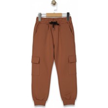 Pandonim Erkek Çocuk Paça Manşetli Tek Kargo Cepli  Eşofman Altı  BGL-ST05223