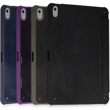 Dukkanıum Newface Ipad Pro 13 (2024) Kılıf Color Karbon Tablet Kılıfı - Derin Mor