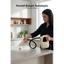 Fressi Çok Fonksiyonlu Taşınabilir Buharlı Temizleyici Temizlik Seti FR-SC9100 Evora Pro