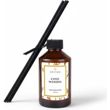 Sum Studio Cosy Woods - Sıcacık Ahşap Çubuklu Oda Kokusu Refill 220 ml - Yedek Dolum Esansı
