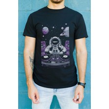 Velmora Fashion Unisex Oversize 24/1 Penye Dtf Baskılı Tişört - DTF109