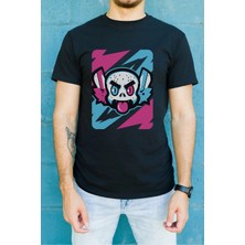 Velmora Fashion Unisex Oversize 24/1 Penye Dtf Baskılı Tişört - DTF193