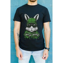 Velmora Fashion Unisex Oversize 24/1 Penye Dtf Baskılı Tişört - DTF177