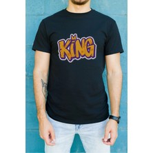 Velmora Fashion Unisex Oversize 24/1 Penye Dtf Baskılı Tişört - DTF178