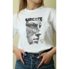 Velmora Fashion Unisex Oversize 24/1 Penye Dtf Baskılı Tişört - DTF172