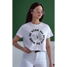 Velmora Fashion Unisex Oversize 24/1 Penye Dtf Baskılı Tişört - DTF67