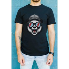 Velmora Fashion Unisex Oversize 24/1 Penye Dtf Baskılı Tişört - DTF194