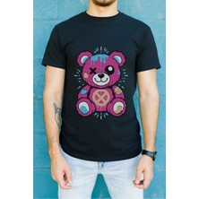 Velmora Fashion Unisex Oversize 24/1 Penye Dtf Baskılı Tişört - DTF182