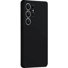 Dukkanıum Newface Samsung Galaxy S25 Ultra Kılıf Nano Içi Kadife Silikon - Siyah