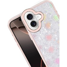 Dukkanıum Newface Apple Iphone 16 Lumi Desenli Kapak - Pembe