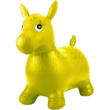 Elura Şişme Eşek Zıp Zıp Oyuncak 50X55 cm Sevimli Hayvan Figürlü Çocuk Bebek