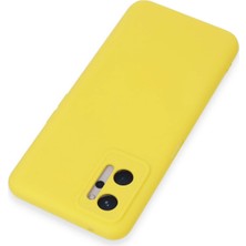 Dukkanıum Newface Realme 9ı 4g Kılıf Nano Içi Kadife Silikon - Sarı