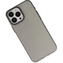 Dukkanıum Newface Iphone 15 Pro Kılıf Modos Metal Kapak - Siyah