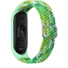 Dukkanıum Newface Xiaomi Mi Band 4 Star Kordon - Turkuaz-Yeşil