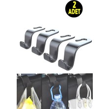 Usin 2 Adet Çok Fonksiyonlu Bebek Arabası Araç Araba Koltuk Arkası Poşet Kıyafet Asacağı Tutacağı Askısı