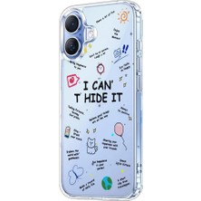 3gen Case Iphone 17 Kılıf Desenli Lüx Şeffaf Silikon Kılıf CAT11