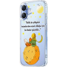 3gen Case Iphone 17 Kılıf Desenli Lüx Şeffaf Silikon Kılıf Prınce2