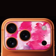 Senada iPhone 17 Pro Max Tam Kaplayan Kamera Çerçeve Koruyucu Desenli Baskılı - Pınkıng