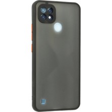 Dukkanıum Newface Realme C21 Kılıf Montreal Silikon Kapak - Siyah