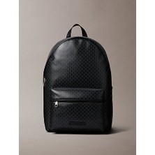 Calvin Klein Erkek Emblem Aop Coated Sırt Çantası