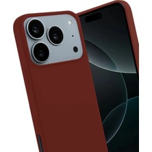 Dukkanıum Newface Apple Iphone 17 Pro Max First Silikon - Bordo