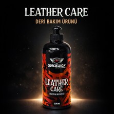 Quickwax Deri Besleyici 500ML(MİKROFİBER Uygulama Bezi Hediyeli)