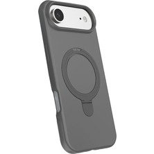 Dukkanıum Newface Apple Iphone 17 Air Regal Magsafe Standlı Kapak - Titan Gri