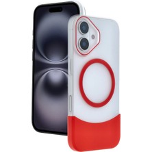Dukkanıum Joko Apple Iphone 16 Velar Magsafe Kapak - Kırmızı