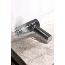 Dukkanıum Üflemeli Güçlü Vakumlu Ev Ofis Araç Süpürgesi El Süpürgesi Şarjlı